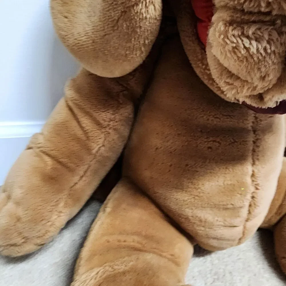 Vintage Ganzbros Wrinkles Dog Puppet Jumbo Plush 28